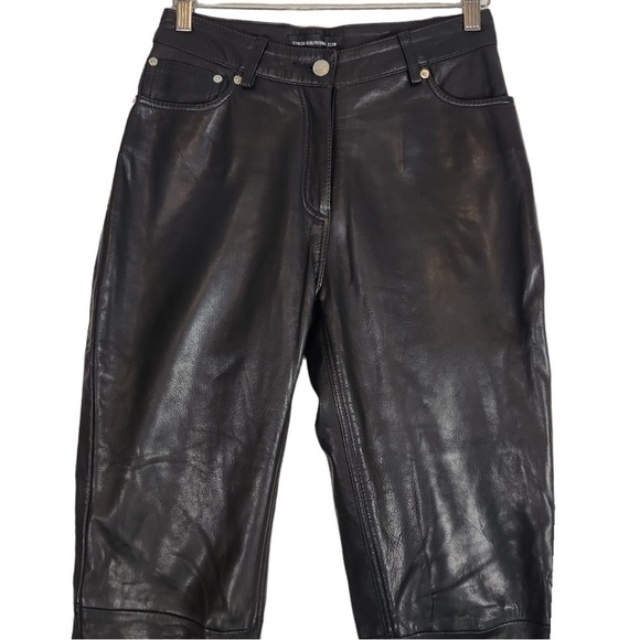 Stolen Girlfriends Club Leather Pants Size 8 - Picture 3 of 7